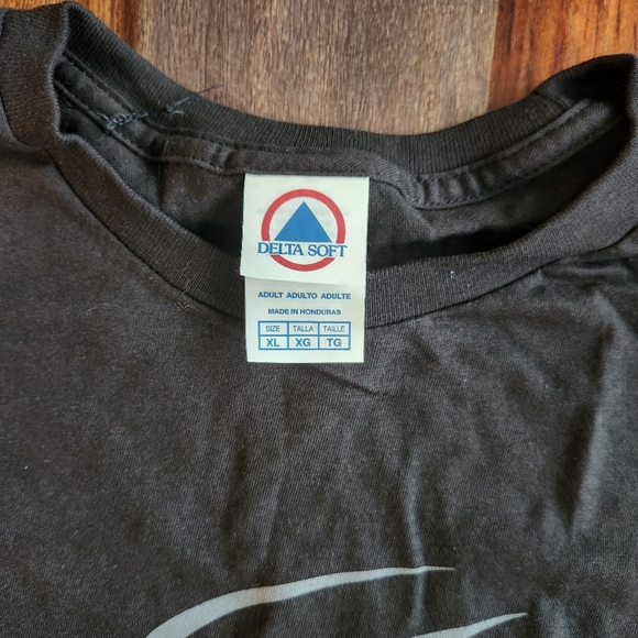 Men's XL Graphic T-Shirt Dark Gray Casual Soft Comfy - Picture 2 of 3